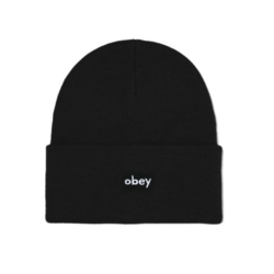 OBEY Logo刺绣针织套头帽 O8XHT30197XXJBKX