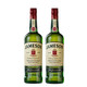 Jameson 尊美醇 700ml*2瓶装 40度 爱尔兰威士忌  进口洋酒 双瓶装