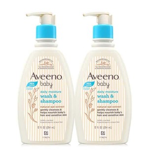 Aveeno 艾惟诺 婴儿每日倍护洗发沐浴二合一沐浴露354ml