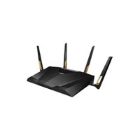 ASUS 华硕 RT系列 RT-AX88U 双频6000M 家用千兆Mesh无线路由器 Wi-Fi 6 单个装 黑色