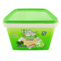 EDO PACK 梳打饼干518g盒装饼干糕点下午茶小吃休闲儿童零食酵母咸味饼干多种口味六一儿童节礼 （海苔味）