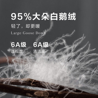 YANXUAN 网易严选 中国大鹅鹅绒被羽绒被A类95%白鹅绒被子650g 150*200cm白色冬被