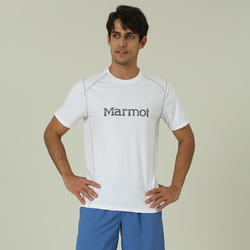 Marmot土拨鼠吸湿排汗短袖速干短袖T恤 41760  美鼠