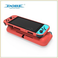 Nintendo 任天堂 switch保护壳ns磨砂套switcholed可插底座外壳硅胶手柄套软