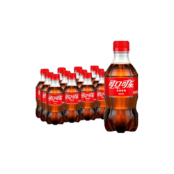 Coca-Cola 可口可乐 汽水碳酸饮料整箱装 300ML*12瓶