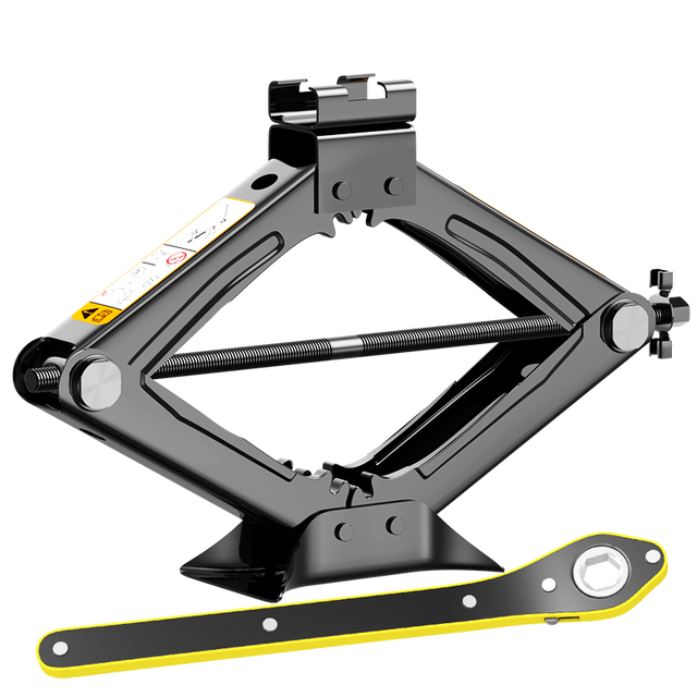 皇驰 汽车千斤顶省力车载双牙型手摇千斤顶3吨轿车小车换胎专用工具