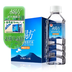 SYF 水易方 克东天然苏打水380ml*6瓶