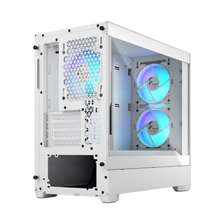 分形工艺（Fractal Design） Pop MiniAir机箱紧凑型MATX风冷RGB白色侧透 Pop Mini Air 极光白 (RGB) Cl