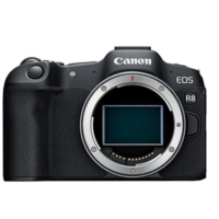 百亿补贴：Canon 佳能 EOS R8 全画幅微单相机 64G卡+包+读卡器