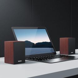 philips飞利浦spa20音箱音响家用电脑台式usb笔记本多媒体重低音小