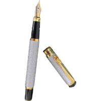 YONGSHENG 永生 钢笔 3511 银色 暗尖 0.5mm 单支装
