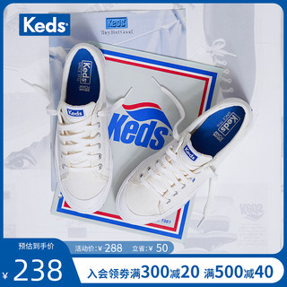 Keds 女士低帮帆布鞋 WF61535 藏青色 37