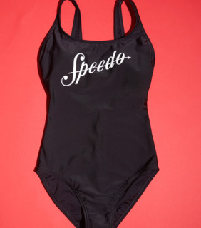 SPEEDO 速比涛 海岸线系列 女式泳衣8-10943 40 红色