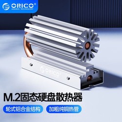 ORICO 奥睿科 M.2 SSD固态硬盘散热器固态硬盘导热散热片 铝合散热