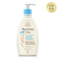 Aveeno 艾惟诺 婴童洗发水沐浴露二合一 354ml