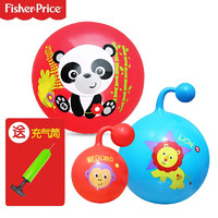 Fisher-Price 儿童羊角跳跳球弹力球 拍拍球