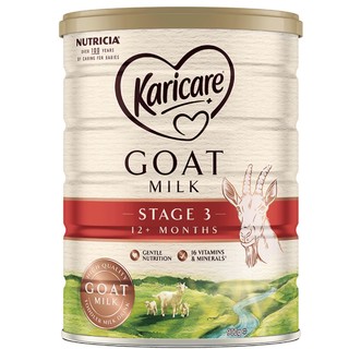 Karicare 可瑞康 山羊奶粉GOAT婴幼成长配方奶粉澳洲进口 升级版3段3罐