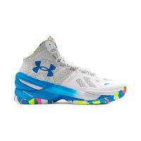 UNDER ARMOUR 安德玛 Curry 2 惊喜派对 男子篮球鞋 3026282-100 白色 44.5