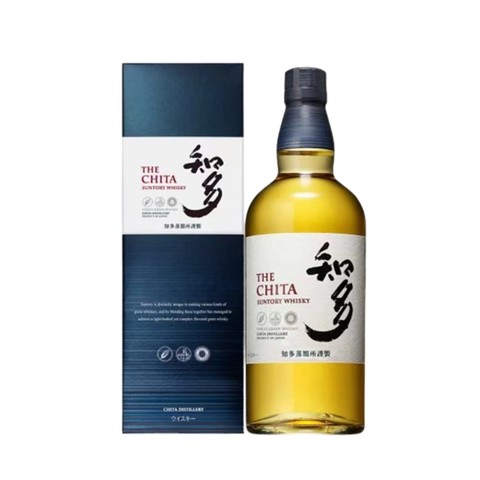 省113.7元】免税酒类_SUNTORY 三得利知多日本单一谷物威士忌43%vol