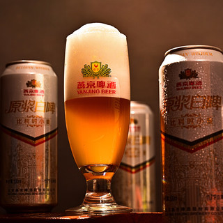 YANJING BEER 燕京啤酒 原浆白啤 比利时小麦 500ml*12听