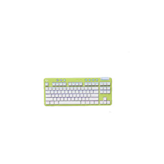 logitech 罗技 G715 87键 2.4G蓝牙 双模机械键盘 牛油果绿 RGB