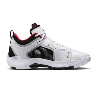 AIR JORDAN 正代系列 Air Jordan 37 Low PF 男子篮球鞋 DQ4123-100 白色/迷人红/黑 44