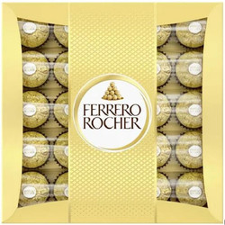 FERRERO ROCHER 费列罗 榛果威化巧克力 25粒 礼盒装 312g