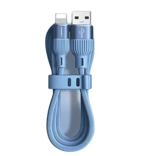 PISEN 品胜 苹果数据线 USB 1.2m 深海蓝