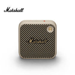 Marshall 马歇尔 WILLEN音箱便携式蓝牙无线家用户外防尘防水小音响  油彩白