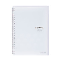 KOKUYO 国誉 淡彩曲奇系列 WSG-RUYP51T B5活页笔记本 柔光款 透明 单本装
