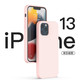 苹果14promax 6.7寸液态硅胶粉色手机壳