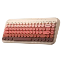 B.O.W 航世 K500D 78键 2.4G蓝牙 双模薄膜键盘