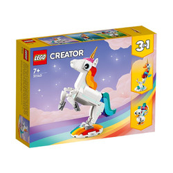LEGO 乐高 创意百变系列 31140 神奇独角兽