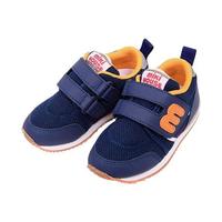 MIKI HOUSE 男女童通用休闲运动鞋 13-9407-974 藏蓝/黄 19码