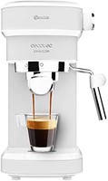 Cecotec Cafelizzia 790 用于浓缩咖啡和卡布奇诺的白色咖啡机，带快速热块加热，20 巴