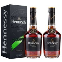 Hennessy 轩尼诗 新点350ml*2 法国原装进口干邑白兰地洋酒