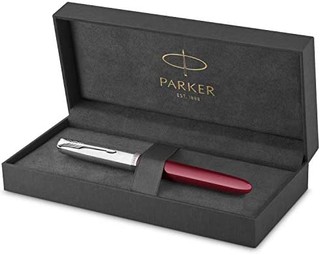 PARKER 派克 钢笔 51 酒红色 M尖 单支装