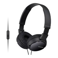 SONY 索尼 MDR-ZX110AP 耳罩式头戴式有线耳机 黑色