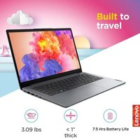 Lenovo 联想 IdeaPad 3i 商务和学生必备笔记本电脑,14 英寸全高清防眩光显示屏