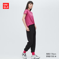 UNIQLO 优衣库 AIRism系列 女士圆领T恤 455765
