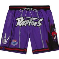 Mitchell&Ness 95-96年猛龙队 Just Don联名款 男子篮球球裤 SHORMO22052-TRAPURP95