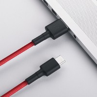 MI 小米 USB-C数据线 编织线版 黑色
