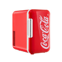 Coca-Cola 可口可乐 TJ-6 车载冰箱 单核 6L 非数显 经典红