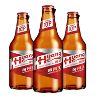 HuangHe 黄河啤酒 黄河王啤酒 500ml*24瓶