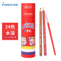 MARCO 马可 原田治IP系列 水溶彩色铅笔 24支装