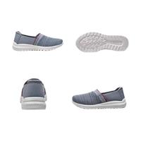 足力健 女士中老年低帮休闲鞋 221202W 环保灰 39