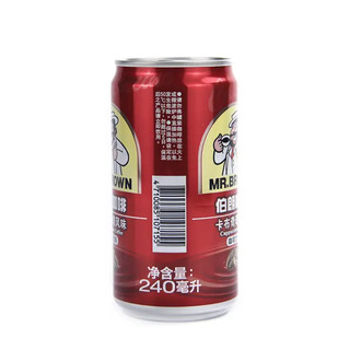 Mr.Brown 伯朗 卡布奇诺风味咖啡饮料 240ml*24 整箱 越南进口