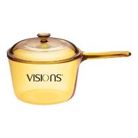 年货先到家：VISIONS 康宁 VSP-1 奶锅(15.5cm、1L、玻璃)