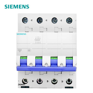 SIEMENS 西门子 5SN 微型断路器空气开关家用空开自营 4P C 40A 6KA 400VAC 5SN64407CN