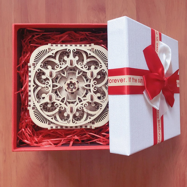 UGEARS 木质机械首饰盒